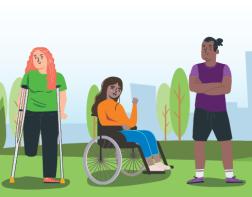 illustrated youth together